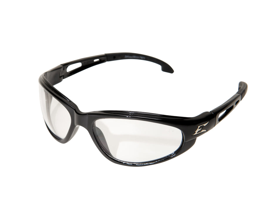 Edge Eyewear (137) SW411AF Dakura — Black / Clear Standard Anti-Fog Lens