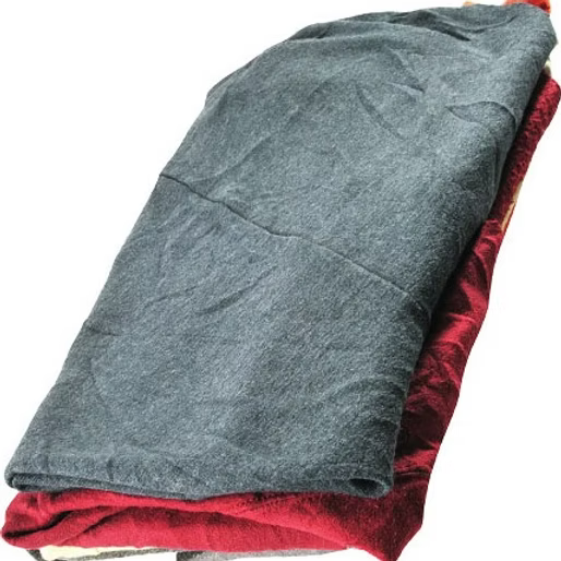 Wipeco (448) SXC-25 Sxc-25 Wipeco - 25 Lb Assorted Color Cotton Fleece Rags | Rag