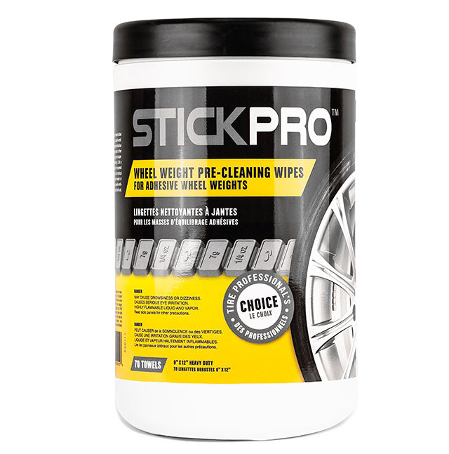 Plombco 44012 Whell Weight Pre-Cleaning Wipes