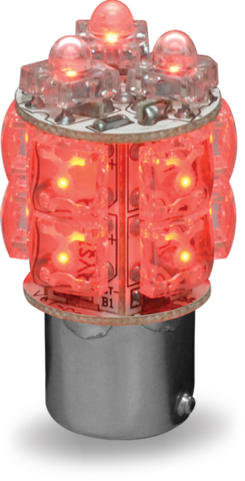 Trux Accessories TB-S1156R LED Bulb - One Function - Red - Twist In