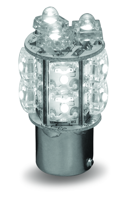 Trux Accessories (737) TB-S1157W LED Bulb - Stop/Tail - White - Twist In