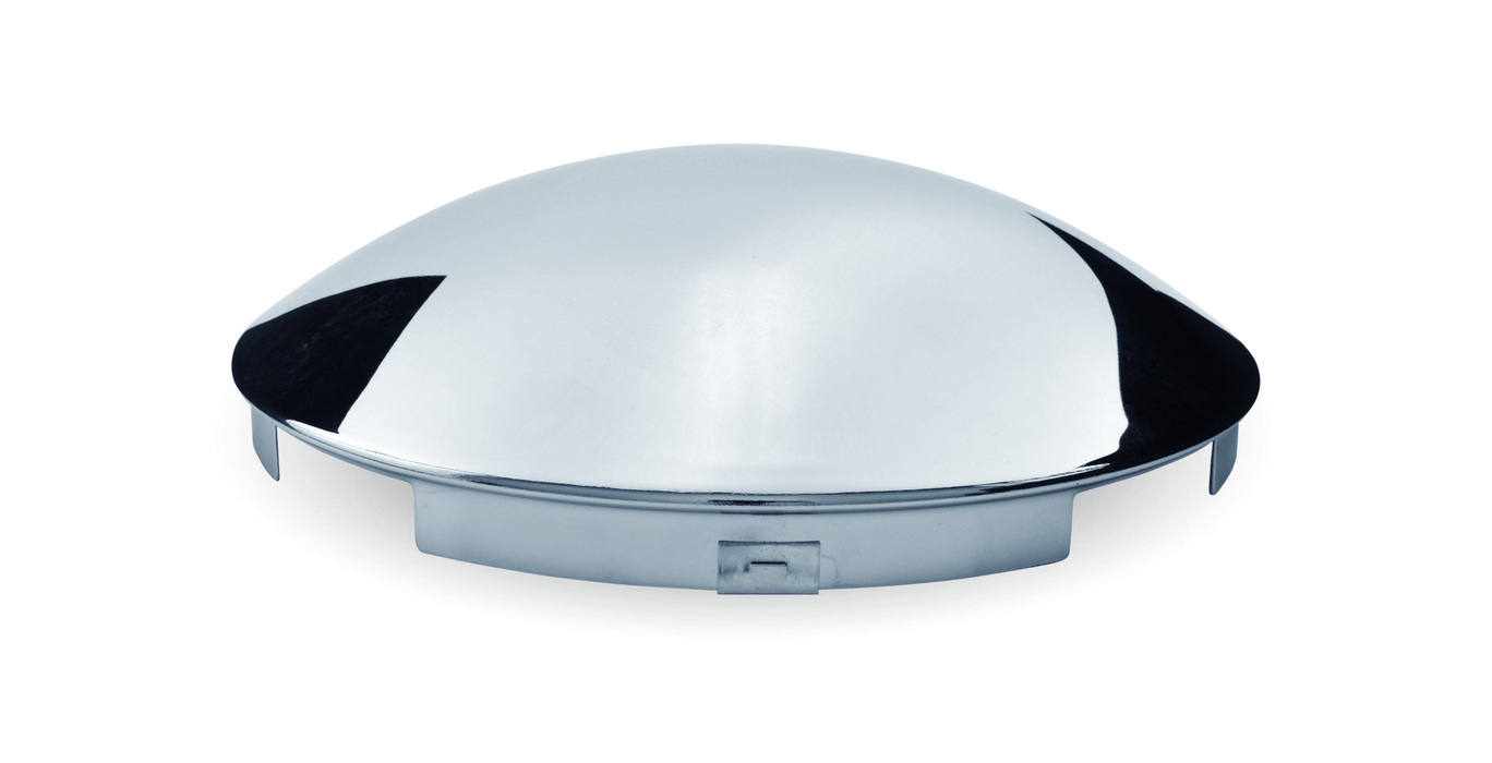 Trux Accessories (737) THUB-5N Hubcap - Chrome Metal Front - 5 Notches