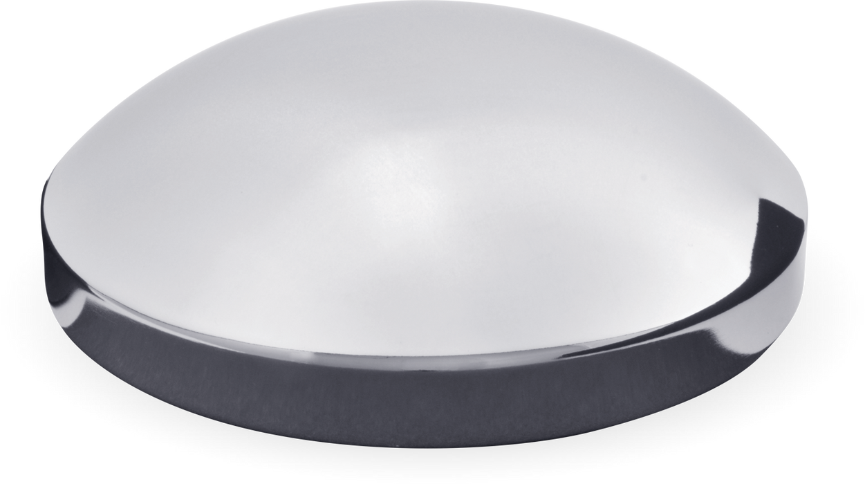 Trux Accessories (737) THUB-834 Hubcap - Chrome Metal Rear - 8.5" Diameter