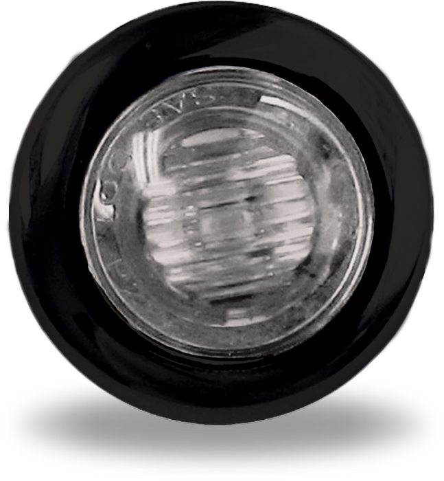 Trux Accessories TLED-B5CA 3/4" CLEAR AMBER MARKER LED LIGHT (3 DIODES | GROMMET ONLY)