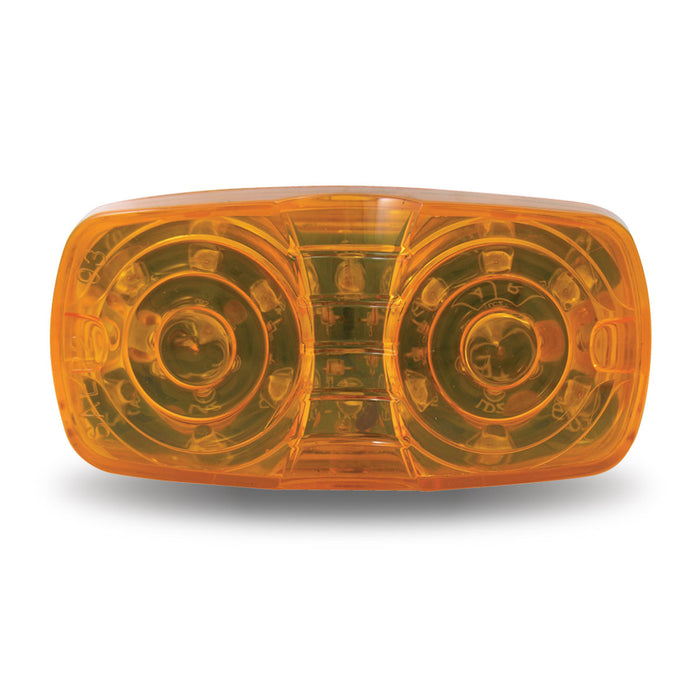 Trux Accessories TLED-BA Double Bullseye Amber LED (16 Diodes) - 1 Hot Wire