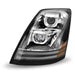 Trux Accessories TLED-H17 Volvo VNL LED Projector Headlight Assembly - Chrome (Driver Side)
