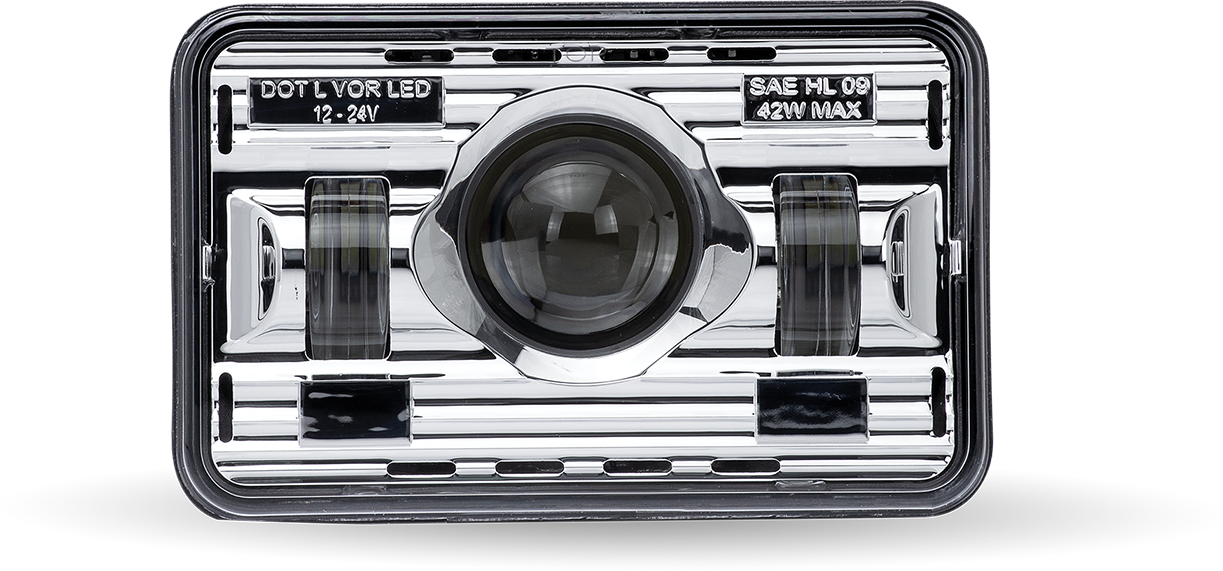 Trux Accessories (737) TLED-H6 TRUX 4″ x 6″ LED Projector Headlight/ Low Beam 1300 Lumens, Qty 1