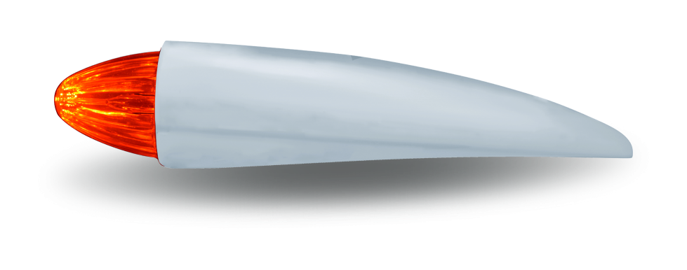 Trux Accessories TLED-PCAB2 Peterbilt Bullet Cab Amber LED with Housing