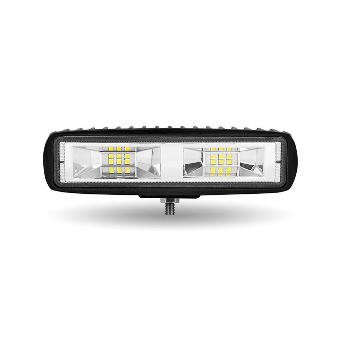 Trux Accessories TLED-U122 6″ Rectangle LED Work Lamp – Super Wide Flood Beam