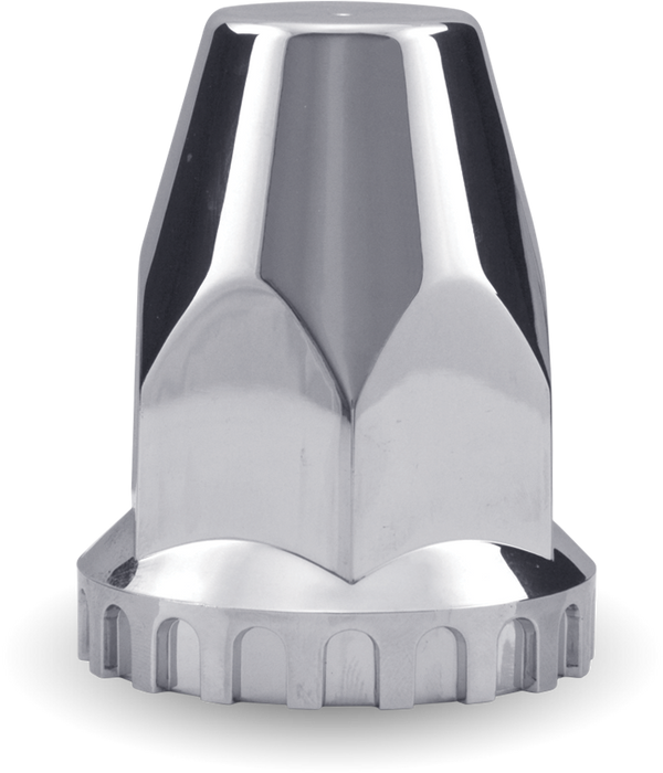 Trux Accessories TNUT-F2T Chrome Plastic 33mm Threaded Nut Cover