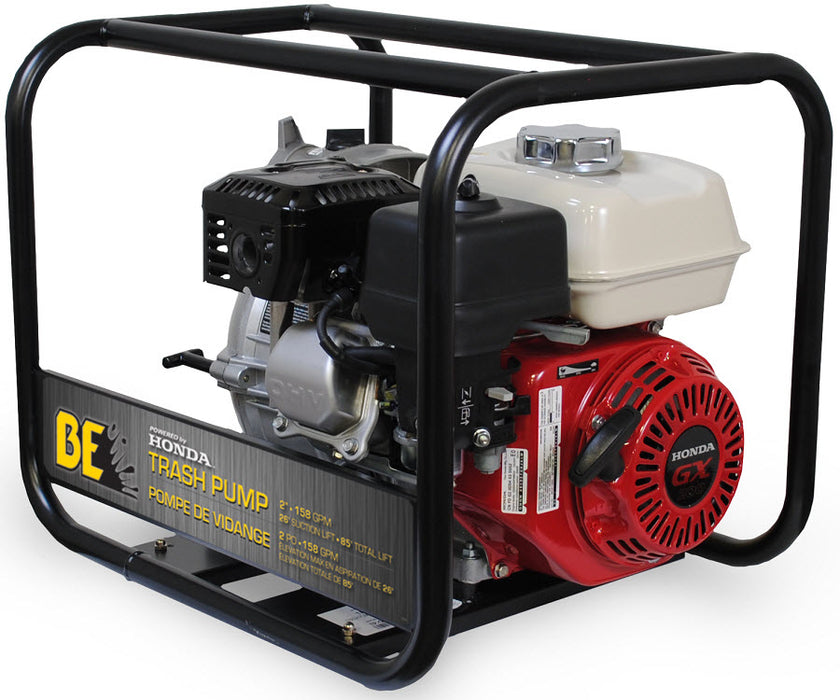 BE Pressure (374) TP-2065HT 2" Semi-Trash Pump