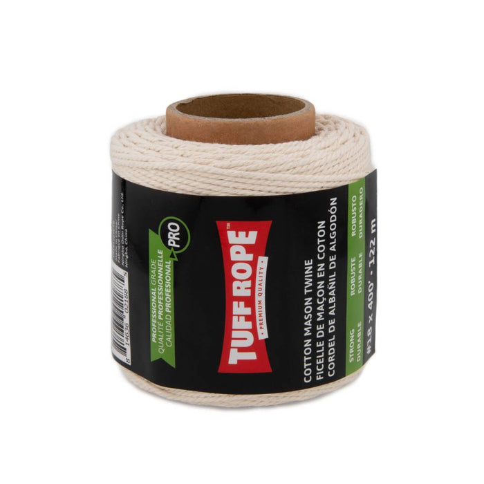 Tuff Rope (344) TR18122TCTB No.18 x 400' Cabled Cotton Mason Twine (122m)