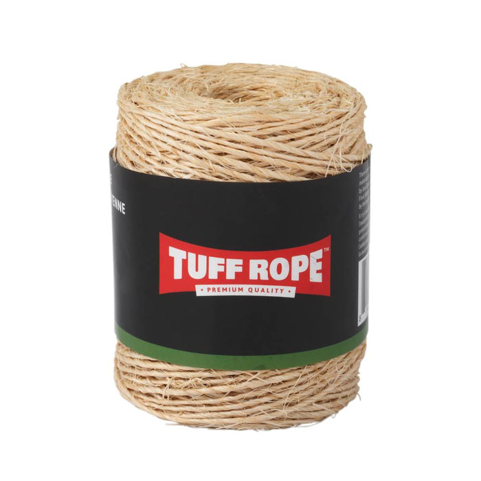 Tuff Rope (344) TR18140TSTN No.18 x 450' Twisted Sisal Twine Natural (140m)