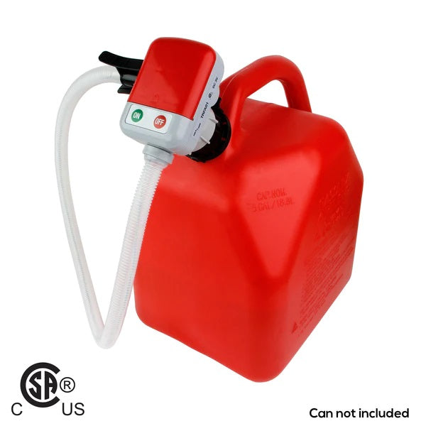 TeraPump (766) TRFA01 4Th Gen. Gas Can Battery Powered Fuel Transfer Pump