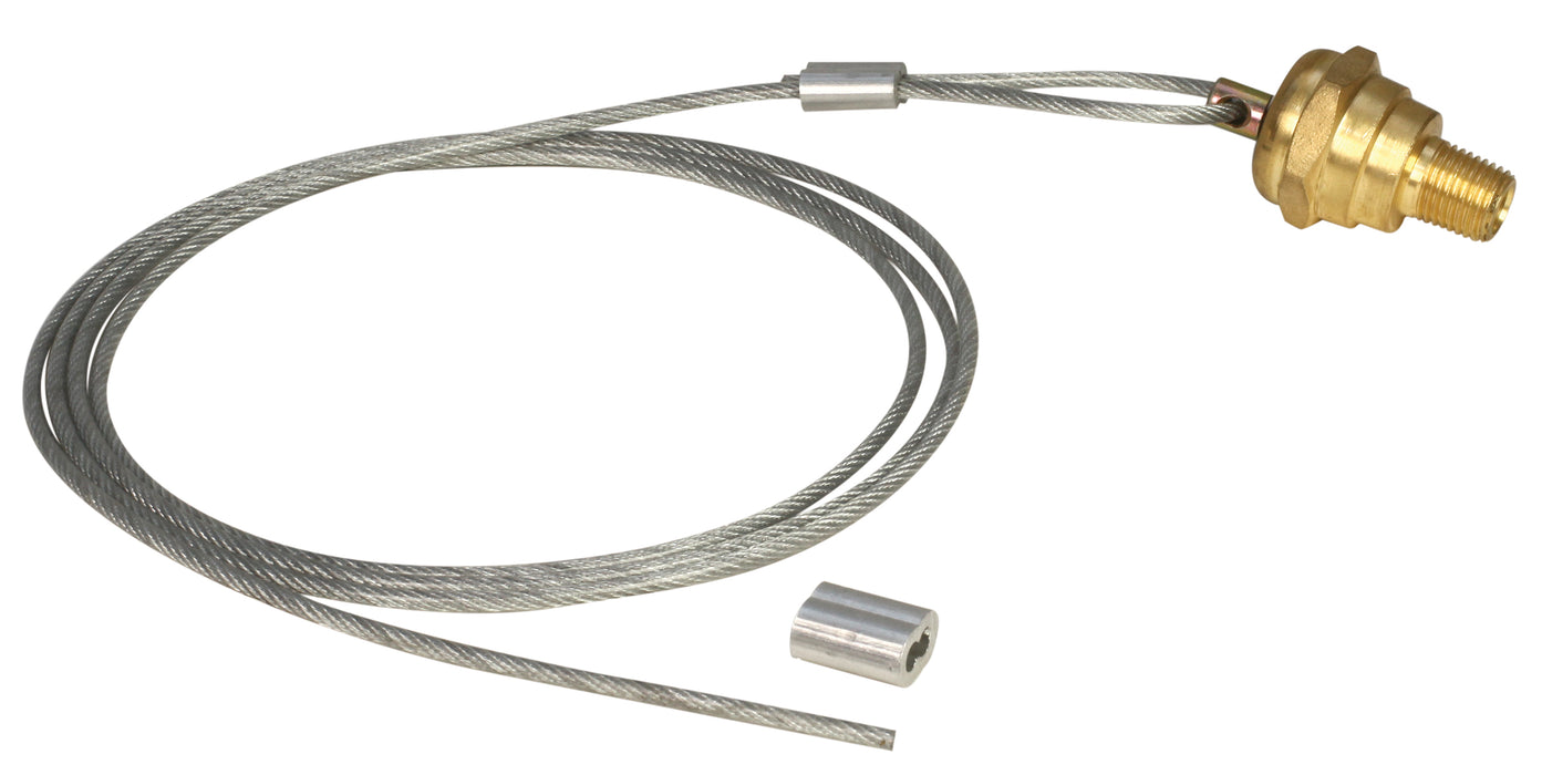 Tectran (667) TV12105 DRAIN VALVE - 5' CRIMPED - 1/4" NPT MALE THREAD