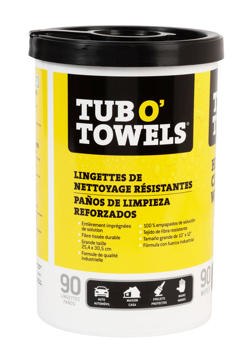 Tub O' Towels (310) TW90-C 90CT TUB O' TOWELS HAND & HARD SURFACE CLEANER TOWELS
