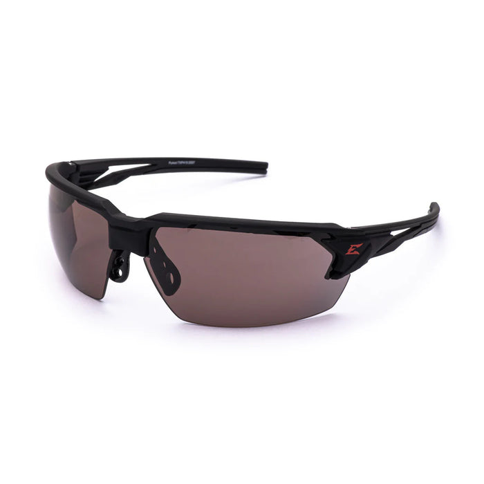 Edge Eyewear (137) TXP415 Edge Eyewear Pumori -Safety Glasses Matte Black Frame / Polarized Copper "Driving" Lenses