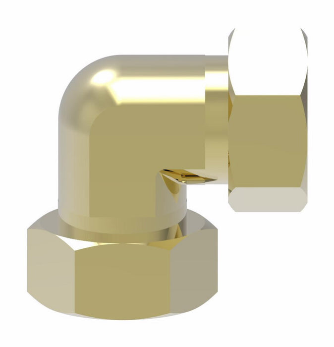 WHD 65X6 BRASS COMP 3/8 TUBE UNION ELBOW