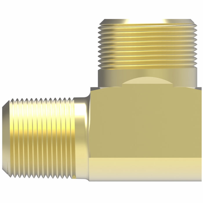 WHD 69X8 BRASS COMP 1/2 TUBE X3/8 MALE NPT 90ELB