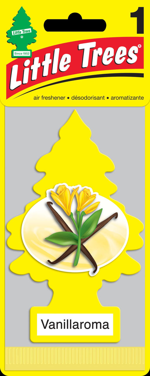 Car-Freshner U1P-10105 LITTLE TREES automotive air freshener | Vanillaroma (1 Pack)