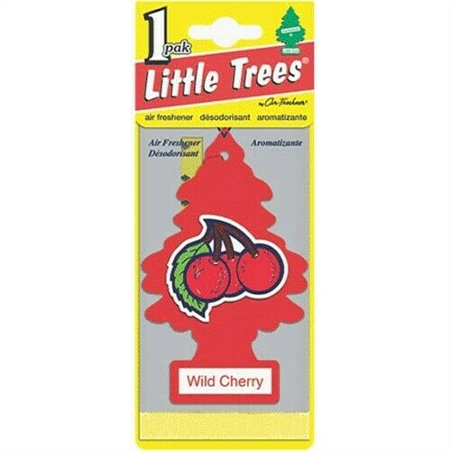 Car-Freshner U1P-10311 LITTLE TREES automotive air freshener | Wild Cherry (1 Pack)