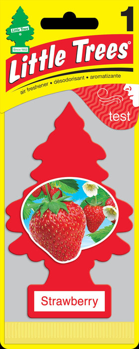 Car-Freshner U1P-10312 LITTLE TREES automotive air freshener | Strawberry (1 Pack)