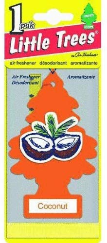 Car-Freshner U1P-10317 LITTLE TREES automotive air freshener | Coconut (1 Pack)