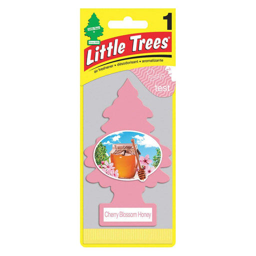 Car-Freshner U1P-10476 LITTLE TREES automotive air freshener | Cherry Blossom Honey (1 Pack)