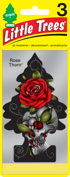 Car-Freshner (286) U3S-37308 3PK ROSE THORN