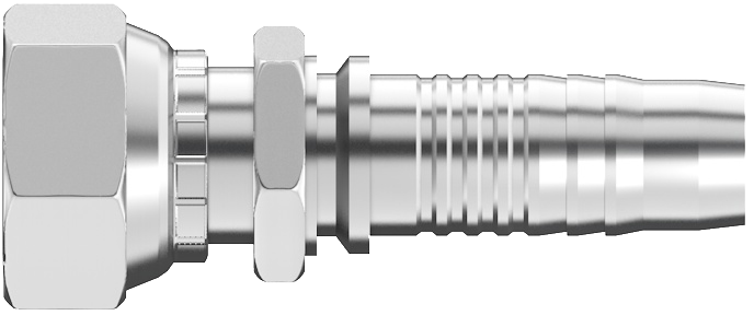 Continental Hydraulic (510) UC-OFFX-0404 FITTING UNI-CRIMP 2-PC