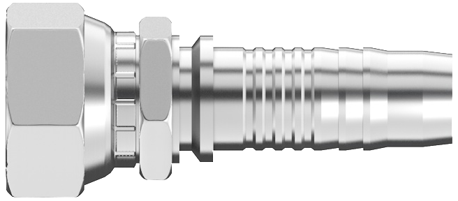 Continental Hydraulic (510) UC-SFFX-0304 FITTING UNI-CRIMP 2-PC