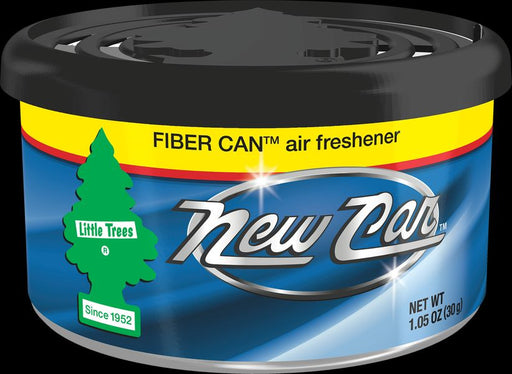Car-Freshner UFC-17889-24 LITTLE TREES automotive air freshener |Fiber Can New Car Scent
