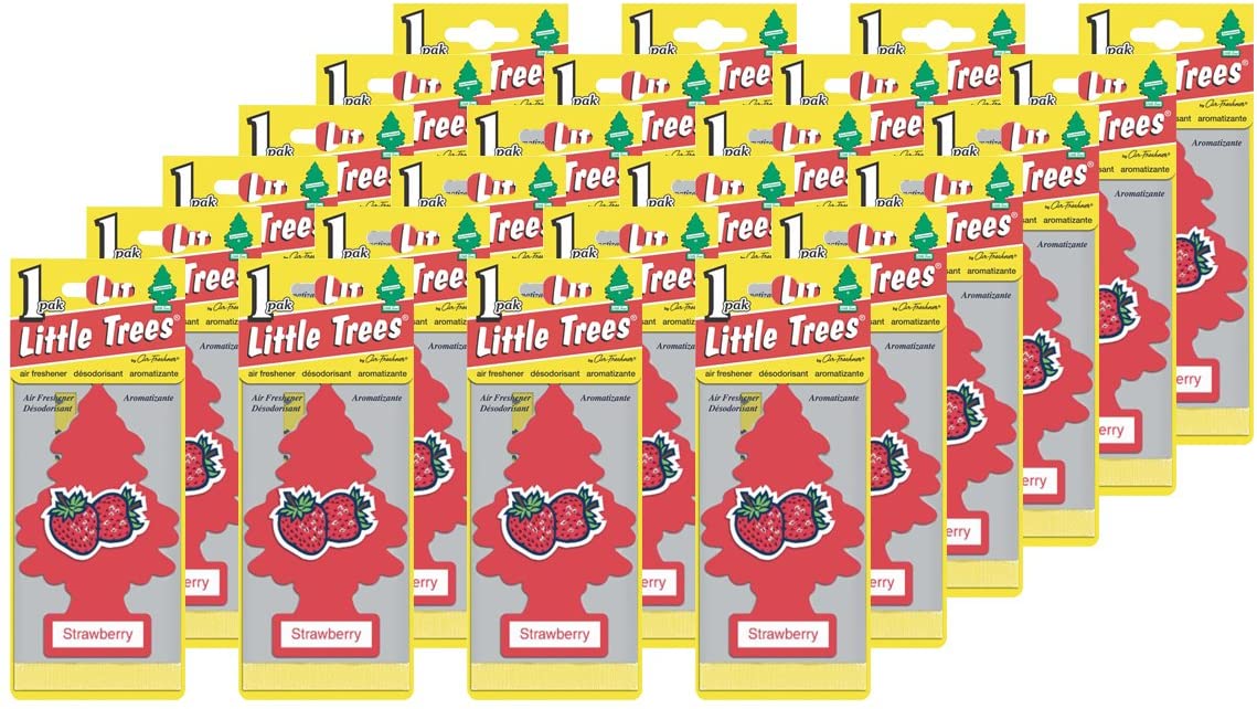 Car-Freshner (286) UHS-10312 STRIP-HANDY STRAWBERRY 24P