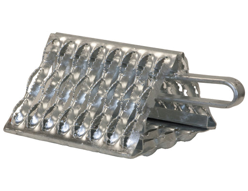 Buyers Products (577) WC091060 Galvanized Serrated Wheel Chock with Handle 9x10x6 Inch