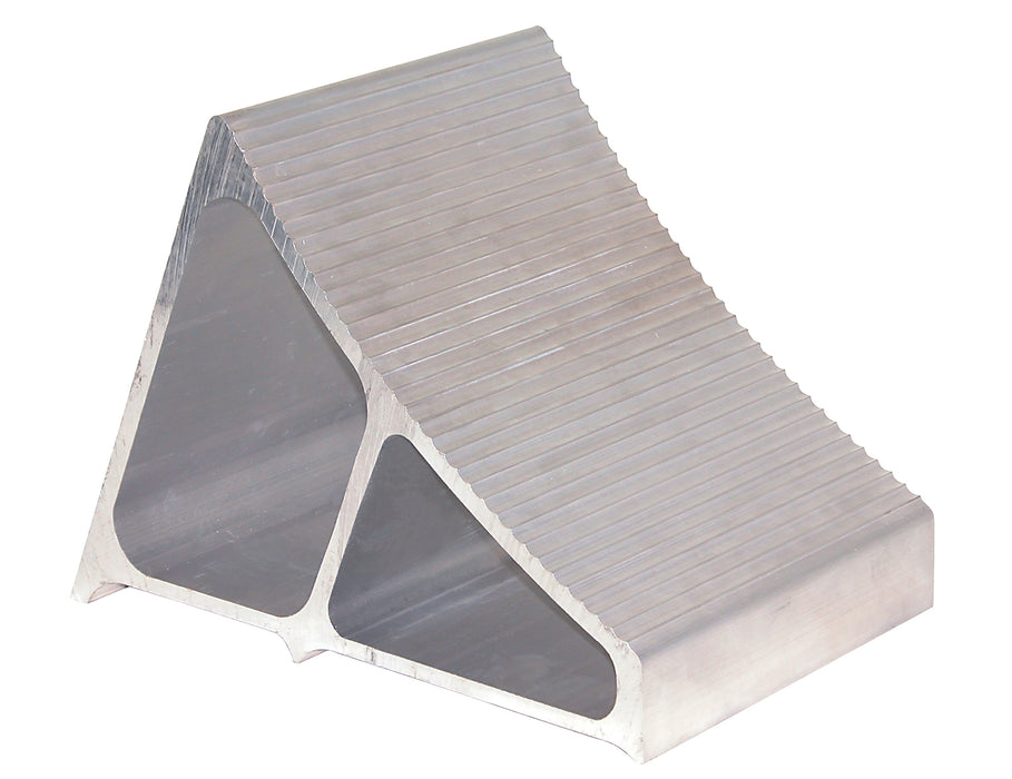 Buyers Products WC7118A Large Extruded Aluminum Wheel Chock 7x10.75x7.8 Inch