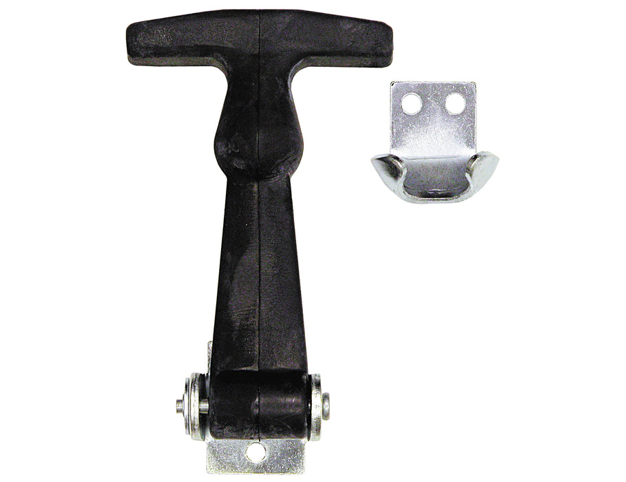 Buyers Products (577) WJ201U 4-7/8 Inch Easy Grip Rubber Hood Catch With U-Bracket