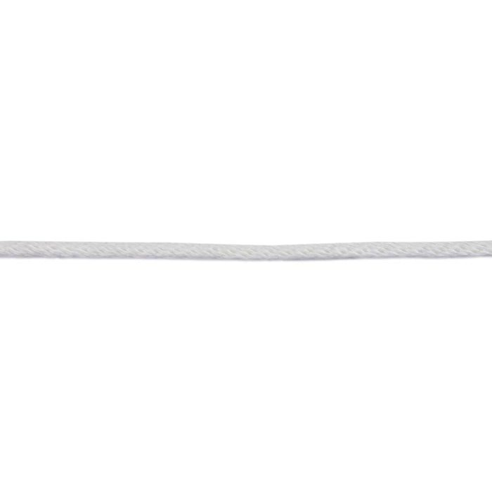 Tuff Rope WNSB-3-250 1/8" x 820' Solid Braid Nylon Rope White (3mm x 250m)