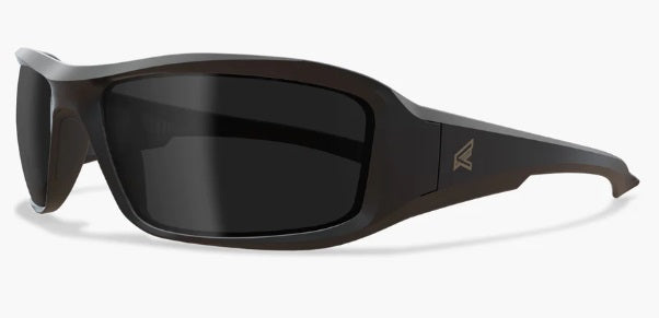 Edge Eyewear (137) XB136 Edge Eyewear Brazeau XB136 Matte Black Frame, Smoke Lens Safety Glasses