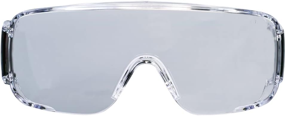 Edge Eyewear (137) XF111-L Edge Eyewear Ossa Over-The-Glass Safety Glasses, Clear Lens