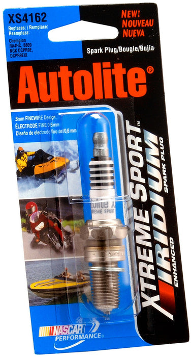 Autolite (320) XS4162DP Autolite XS4162DP Xtreme Sport Iridium Powersports Spark Plug - Display Pack