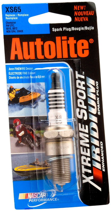 Autolite XS65DP Autolite XS65DP Xtreme Sport Iridium Powersports Spark Plug - Display Pack