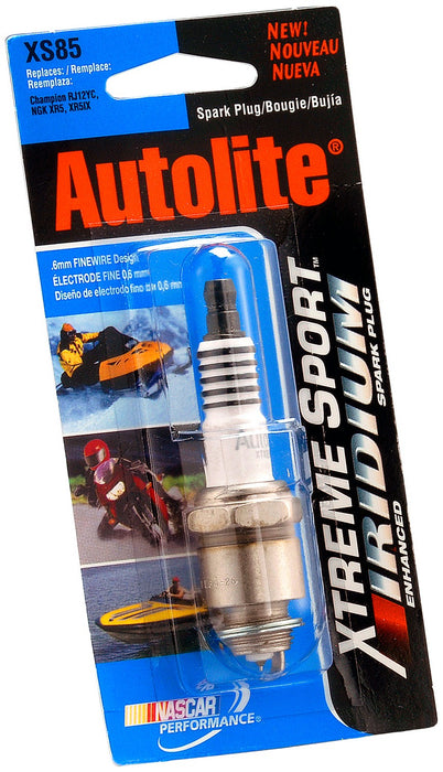 Autolite (320) XS85DP Autolite XS85DP Xtreme Sport Iridium Powersports Spark Plug - Display Pack