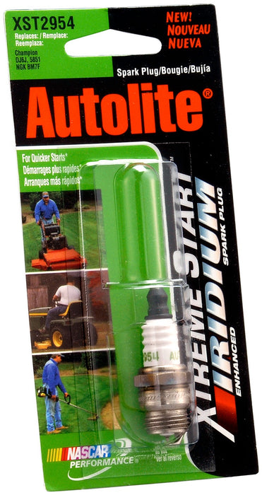 Autolite (320) XST2954DP Autolite XST2954DP Xtreme Start Iridium Lawn & Garden Spark Plug - Display Pack