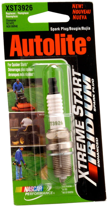 Autolite (320) XST3926DP Autolite XST3926DP Xtreme Start Iridium Lawn & Garden Spark Plug - Display Pack