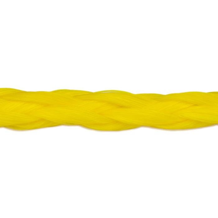 Tuff Rope (344) YPHB-12-90 1/2" x 300' Polypro Hollow Braid Rope Yellow (12mm x 90m)