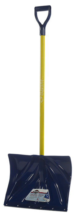 Garant 78463 Snow shovel, fiberglass handle, 18" poly blade, steel wear strip