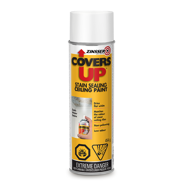 Rust-Oleum Z03696 Zinsser® COVERS UP Ceiling Stain Paint - 454 g