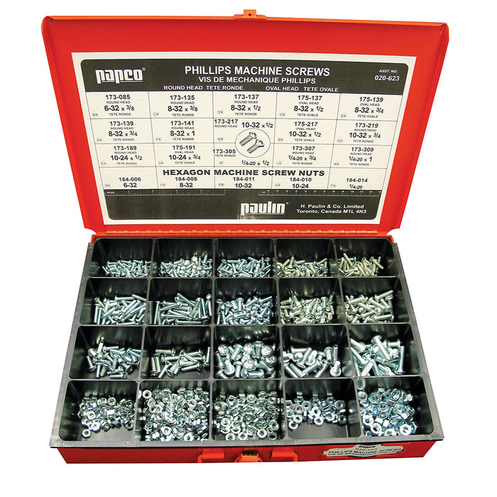 H. Paulin (680) 020-623 Papco Assortments Zinc 1Pcs