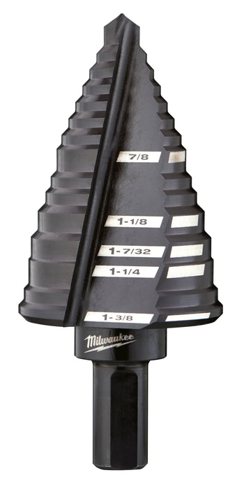 Milwaukee (366) 48-89-9212 STEP BIT 7/8" - 1-3/8"