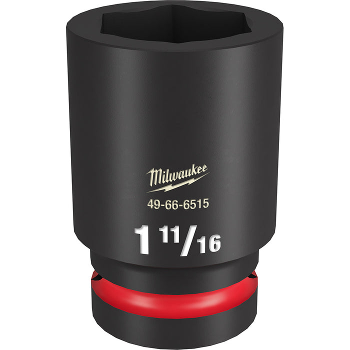 Milwaukee 49-66-6515 SHOCKWAVE Impact Duty™ 1"Drive 1-11/16" Standard 6 Point Socket
